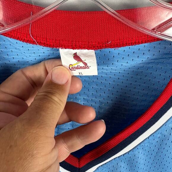 St Louis Cardinals XL Albert Pujols Machine #5 Jersey MLB Cards - Picture 4 of 6